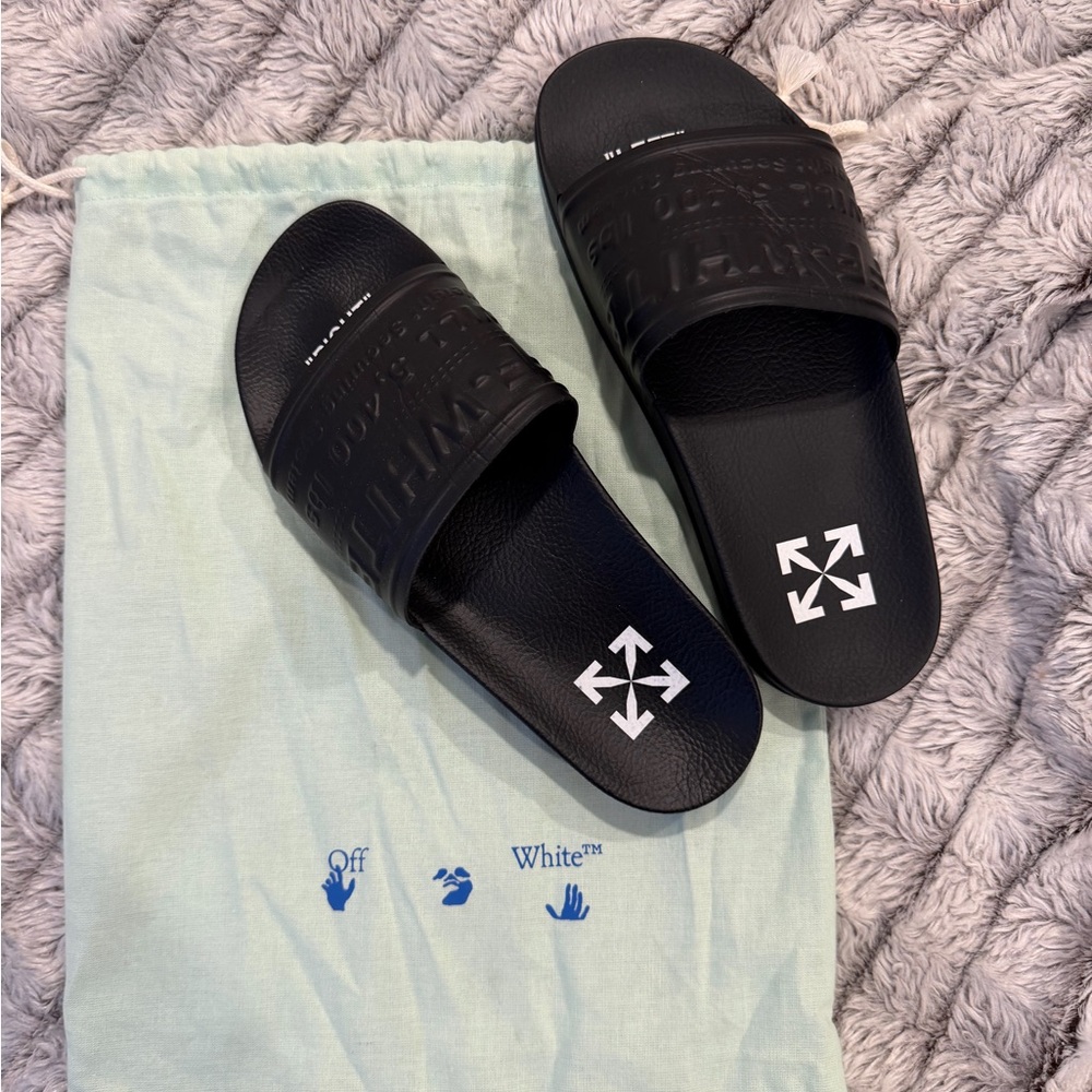 Off-White Black Slides